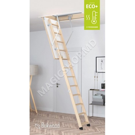 Лестница чердачная ECO+ Standart, 60x110cm